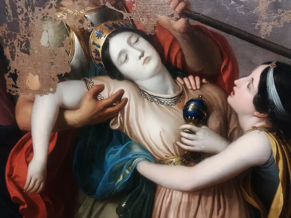 Particolare dell’Antigone